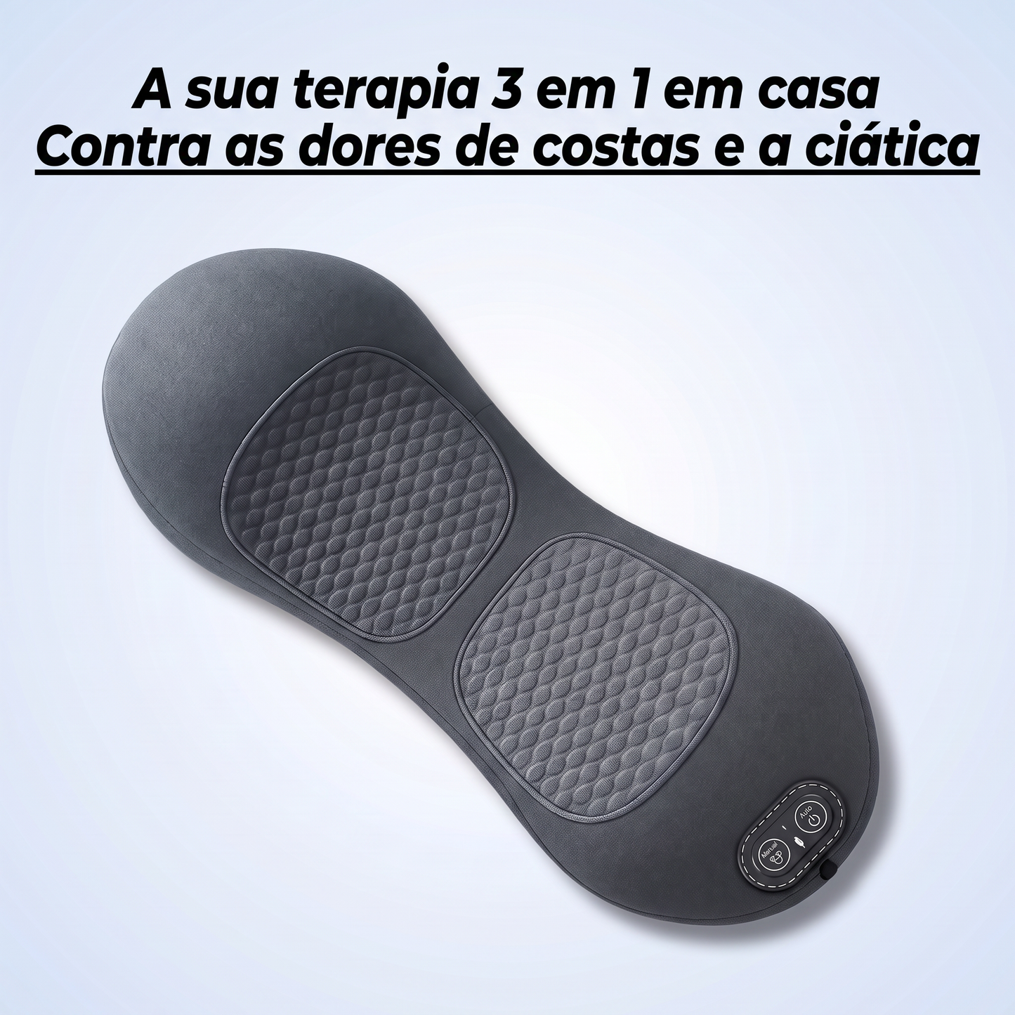 Aparelho de massagem Spinova da Terralis para aliviar a ciática