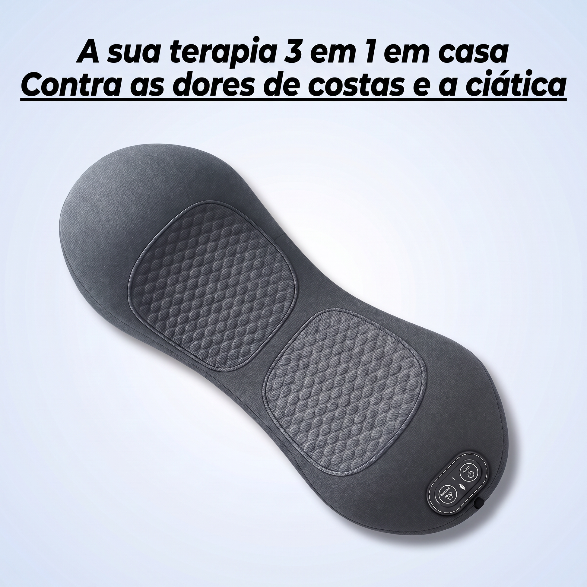 Aparelho de massagem Spinova da Terralis para aliviar a ciática